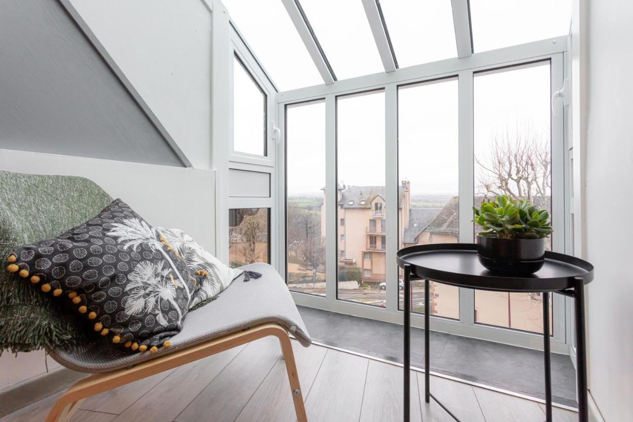 - L'Observatoire - Vue - Centre- Atypique Apartment Rodez Bagian luar foto